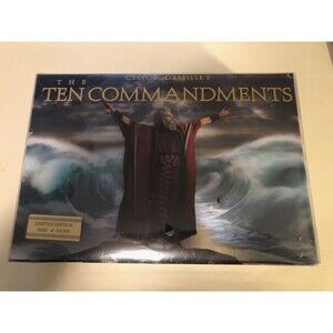 The Ten Commandments  Limited Edition 6 Disc Blu-Ray & DVD Combo Set NEW SEALED